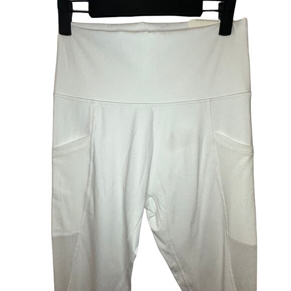 Offline by Aerie Goals 7/8 High-Rise Leggings – White 🤍 NWT Size Large - Picture 5 of 10